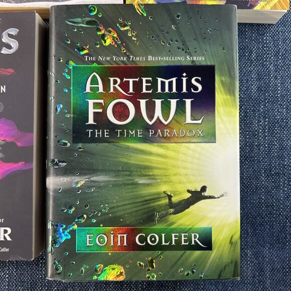 5 Artemis Fowl Series Books 1-4, 6 Eoin Colfer Paperbacks And Hardcover - Picture 6 of 12